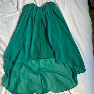 Green Strapless Guess by Marciano Dress
